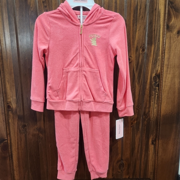 Juicy Couture Pink Velour Sweatpants